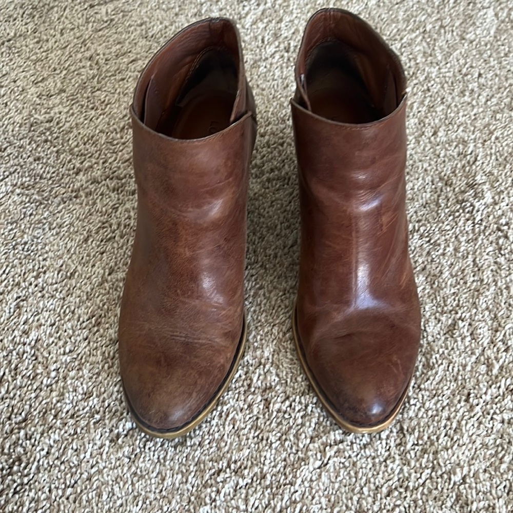 Lucky Brand heel ankle booties